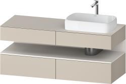 Duravit Studio F. A. Porsche Collection Asma dolap ünitesi 1400 mm Taupe Süper Mat QA4766084830000