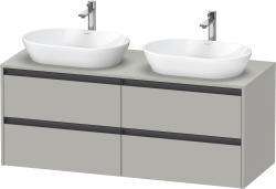 Duravit Ketho.2 Asma dolap ünitesi 1400 mm Beton Gri Mat Dekor K24898B07070000