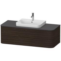 Duravit Happy D.2 Asma dolap ünitesi 1300 mm Fırçalanmış Ceviz HP4962069690010