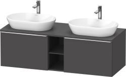 Duravit D-Neo Asma dolap ünitesi 1400 mm Grafit Mat DE4950B10490000