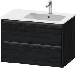 Duravit Ketho.2 Asma dolap ünitesi 810 mm Siyah Meşe K25268016160000