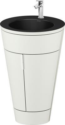 Duravit Starck 1 c-bonded yerden dolap 560 mm İskandinav Beyazı Saten Mat Lake S19514O10390000
