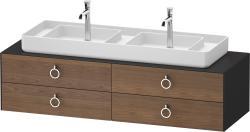 Duravit White Tulip Asma dolap ünitesi 1600 mm Amerikan Ceviz masif WT4997077580000