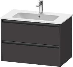 Duravit Ketho.2 Asma dolap ünitesi 810 mm Grafit Süper Mat K25263080800000