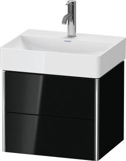 Duravit XSquare Asma dolap ünitesi 484 mm Parlak Siyah XS430504040