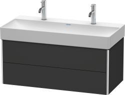 Duravit XSquare Asma dolap ünitesi 984 mm Grafit Süper Mat