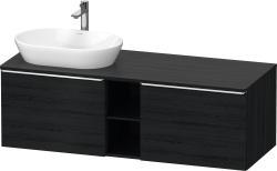 Duravit D-Neo Asma dolap ünitesi 1400 mm Siyah Meşe DE4950L10160000