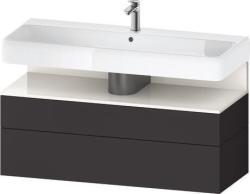 Duravit Studio F. A. Porsche Collection Asma dolap ünitesi 1190 mm Grafit Süper Mat QA4396022800000