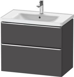 Duravit D-Neo Asma dolap ünitesi 784 mm Grafit Mat DE4355010490000