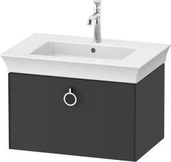 Duravit White Tulip Asma dolap ünitesi 684 mm Grafit Saten Mat WT425105858