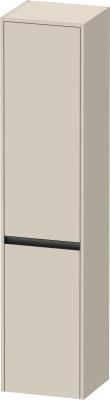 Duravit Ketho.2 Boy dolabı 400 mm Taupe Süper Mat K21329L83830000