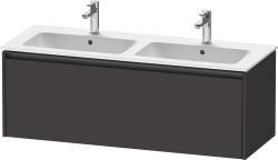 Duravit Ketho.2 Asma dolap ünitesi 1280 mm Grafit Süper Mat K25066080800000