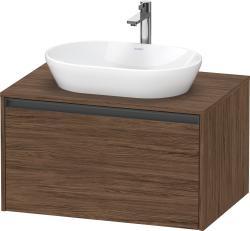 Duravit Ketho.2 Asma dolap ünitesi 800 mm Koyu Ceviz Dekor K24885021210000