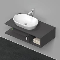Duravit D-Neo Asma dolap ünitesi 1000 mm Grafit Mat DE492904949 uygulama örneği