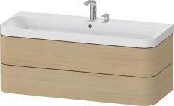 Duravit Happy D.2 c-shaped asma set 1175 mm Akdeniz Meşesi Gerçek ahşap kaplama HP4349E71710000