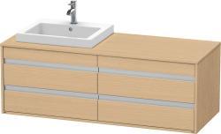 Duravit Ketho Asma dolap ünitesi 1400 mm Doğal Meşe KT6757L3030