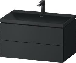 Duravit Vitrium c-shaped asma set 800 mm Koyu Gri Mat VT6951OHEHE0000