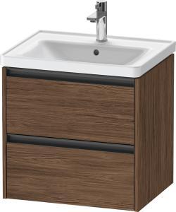 Duravit Ketho.2 Asma dolap ünitesi 584 mm Koyu Ceviz Dekor K25281021210000