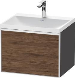 Duravit Vitrium c-bonded Asma dolap 600 mm Koyu Ceviz Dekor VT4285O2149001W
