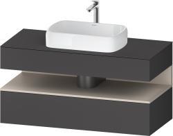 Duravit Studio F. A. Porsche Collection Asma dolap ünitesi 1200 mm Grafit Mat QA4732091490010
