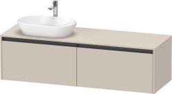 Duravit Ketho.2 Asma dolap ünitesi 1600 mm Taupe Dekoru K24889L91910000