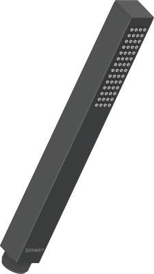 Duravit Stick el duşu 1jet 212 mm Siyah Mat