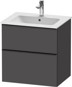 Duravit D-Neo Asma dolap ünitesi 610 mm Grafit Mat DE43610BD490000