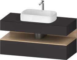 Duravit Studio F. A. Porsche Collection Asma dolap ünitesi 1200 mm Grafit Süper Mat QA4732030800010