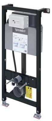 Duravit DuraSystem WC için gömme rezervuar alçıpan duvar Standard 155 mm Beyaz (Alpin) WD1011000000