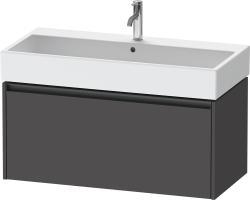 Duravit Ketho.2 Asma dolap ünitesi 984 mm Grafit Mat K25078049490000