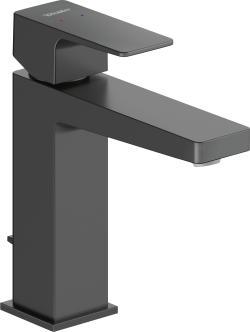 Duravit Manhattan Tek kollu lavabo bataryası M 48 mm Siyah Mat MH1020001046