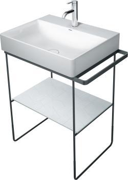 Duravit DuraSquare Metal konsol 665 mm Siyah Mat 0031014600