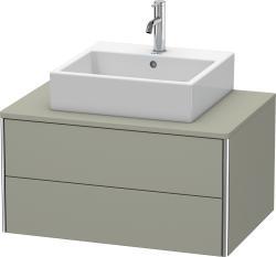 Duravit XSquare Asma dolap ünitesi 800 mm Taş Grisi Saten Mat Lake