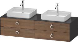 Duravit White Tulip Asma dolap ünitesi 1600 mm Amerikan Ceviz masif WT4996B77H10000