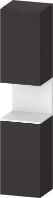 Duravit Studio F. A. Porsche Collection Boy dolabı 400 mm Grafit Süper Mat QA1346L18800010