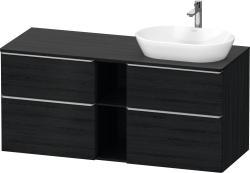 Duravit D-Neo Asma dolap ünitesi 1400 mm Siyah Meşe DE4970R70160000