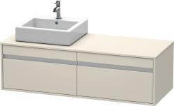 Duravit Ketho Asma dolap ünitesi 1400 mm Taupe Dekoru KT6697L9191