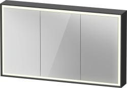 Duravit Vitrium Aynalı dolap 1200 mm Grafit Mat VT7553049490010