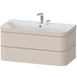 Duravit Happy D.2 c-bonded Asma dolap 975 mm Taupe Süper Mat HP4638E8383