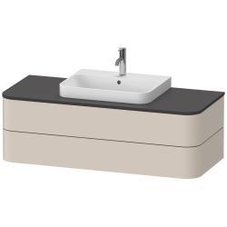 Duravit Happy D.2 Asma dolap ünitesi 1300 mm Taupe Süper Mat HP4972083830010