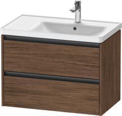 Duravit Ketho.2 Asma dolap ünitesi 784 mm Koyu Ceviz Dekor K25286021210000