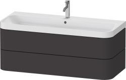 Duravit Happy D.2 c-shaped asma set 1175 mm Grafit Süper Mat HP4349O80800000