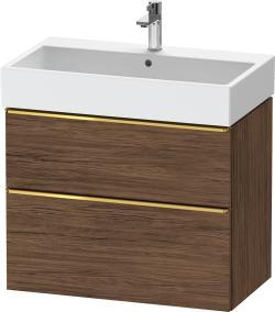 Duravit D-Neo Asma dolap ünitesi 784 mm Koyu Ceviz Dekor DE4373034210000