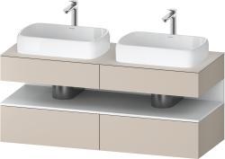 Duravit Studio F. A. Porsche Collection Asma dolap ünitesi 1400 mm Taupe Dekoru QA4767018910010