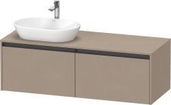 Duravit Ketho.2 Asma dolap ünitesi 1400 mm Keten Dekor K24888L75750000