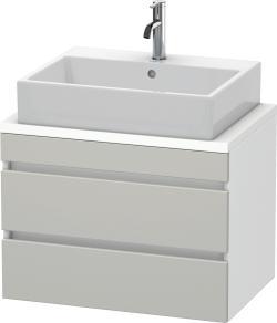 Duravit DuraStyle Asma dolap ünitesi 700 mm Beton Gri Mat Dekor DS530600718