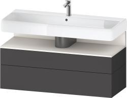 Duravit Studio F. A. Porsche Collection Asma dolap ünitesi 1190 mm Grafit Mat QA4396084490010