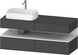Duravit Studio F. A. Porsche Collection Asma dolap ünitesi 1400 mm Grafit Mat QA4765018490010