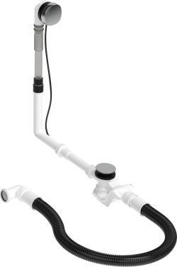 Duravit Universal Sifon 400 mm Krom 792218000001000