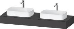 Duravit Studio F. A. Porsche Collection Tezgah 1600 mm Grafit Mat QA4808049490000